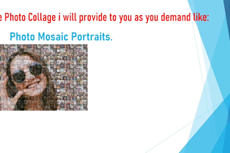 make an amazing mosaic photo collage