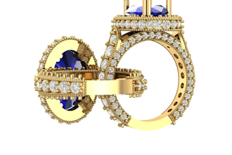 do professional jewelry design and rendering in matrix
