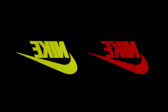create 3d rotating logo, 360 spinning loop, transparent, mp4, gif