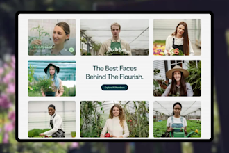 design modern wordpress landscaping or lawn care website