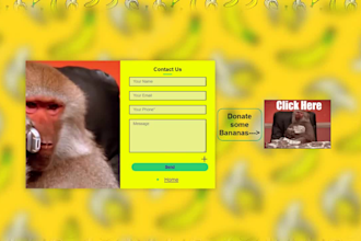 make a website with html and css