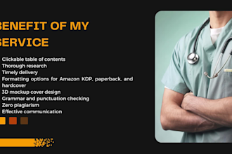 ghostwrite your medical ebook, wellness book, journal writing, course creation