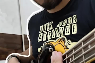 record perfect bassline for your song