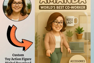 turn you or your pet into a perfect custom 3d action figure