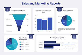 be your data analyst visuals excel report  dashboard expert