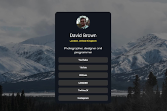 give you a links page just like linktree