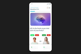 develop ai quiz generator app, e learning app, student learning app
