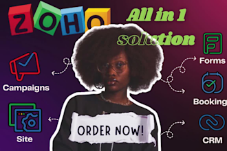 setup zoho one zoho site zoho crm zoho campaign