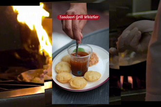 edit food videos with text, transition, music for instagram