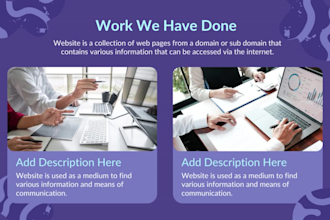 do website development as full stack web developer, front end, backend de