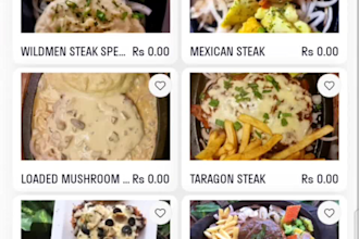 create digital menu include qr code for restaurants