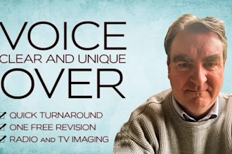 record  a professional irish  authentic voice over