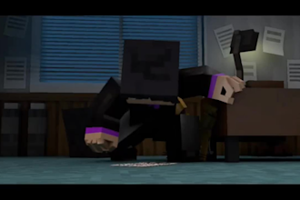 create choice 3d minecraft animation for youtube short