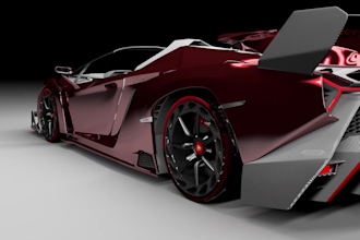 do any vehicle or car 3d modeling with animation and wrap