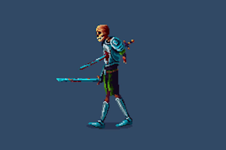 create a pixel art character for you