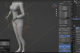rig3d for unity,roblox game,weightpaint,face morphs,face expression,ik fk,ue rig