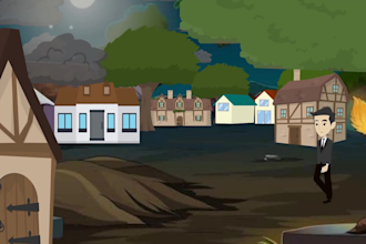 create 2d animation stories poems and rhymes for kids in hindi english and urdu