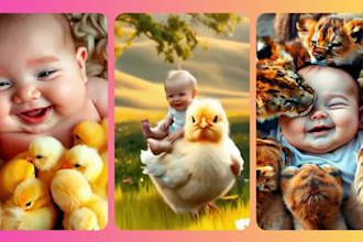 animate ai baby song videos using runway kling synthesia hailuo invideo runaway