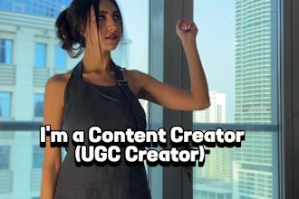 be your ugc model for videos on social media