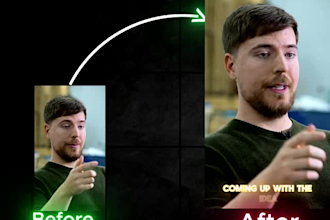 professional vidéo editing short