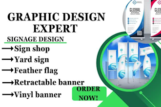 design professional billboard, sign shop, yard sign, outdoor sign real estate