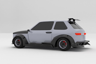 create 3d vehicle models for film and games