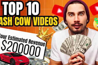 create top 10 faceless cash cow videos, travel videos