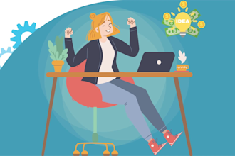 create 2d animated explainer video or sale videos