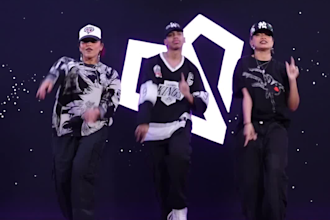 do group dance, tiktok dance, shuffle choreography dance video to your music