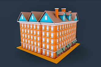 do 3d house and building modeling