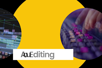 professionally edit your youtube video