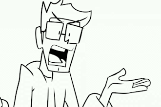 do frame by frame, continuous line art , 2d traditional animation, flipbook