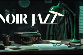 write custom noir jazz with a mysterious touch
