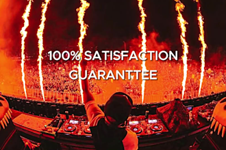 mix and master your edm track, industry standard quality
