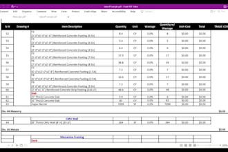 be your personal dedicated estimator, qs, and boq engineer
