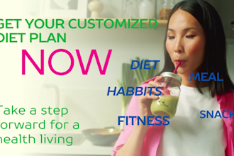 customize a diet plan and workout plan for you