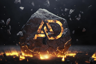 create a smashing stone intro with fast delivery