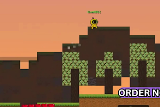 make a 2d web video game with html5, phaser js and javascript