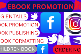 ebook landing page, instagram marketing, kindle publishing, ebook ghostwritter