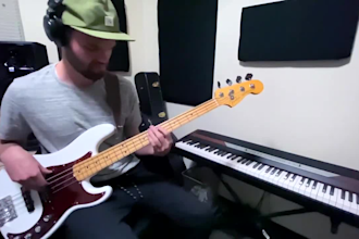 record personalized bass line for your song
