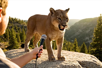 make viral ai talking animal ai animal video animal podcast ai talking animal