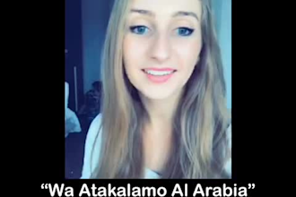 teach arabic to non arabic speakers who speak english