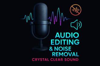 clean, fix, and improve the quality of your audio recordings