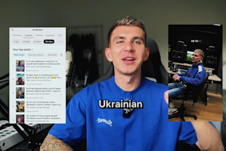 make ugc tiktok and reels ads with script and voice over
