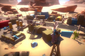 design stunning low poly 3d environment for game and animation