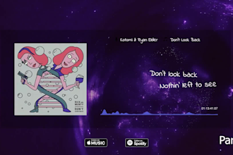 create a visually stunning music lyric video for your song