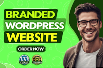 do wordpress website development, business wordpress website design or blog site