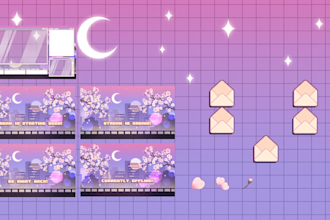 design animated twitch overlays for your stream