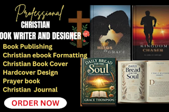format, design, publish christian book, ebook prayer journal, devotional for kdp