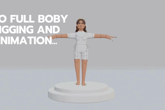 do 3d model rigging, blender, unreal engine rigging 3d asset rigging
